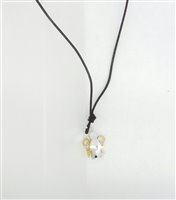 Pendente Roberto Giannotti Donna Angeli in Oro Diamante 0.01 Ct PZ582GB - PZ582GB